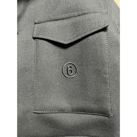 MAISON MARGIELA MM6 KIDS Teen Unisex Chore Coat Jacket Wool 14A €320 MSRP NWT - Picture 4 of 13